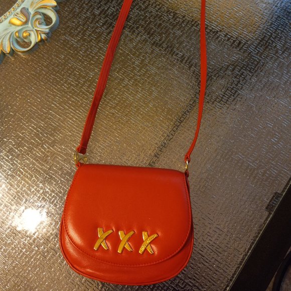 Vintage Red Purse By Paloma Picasso - Picture 1 of 1